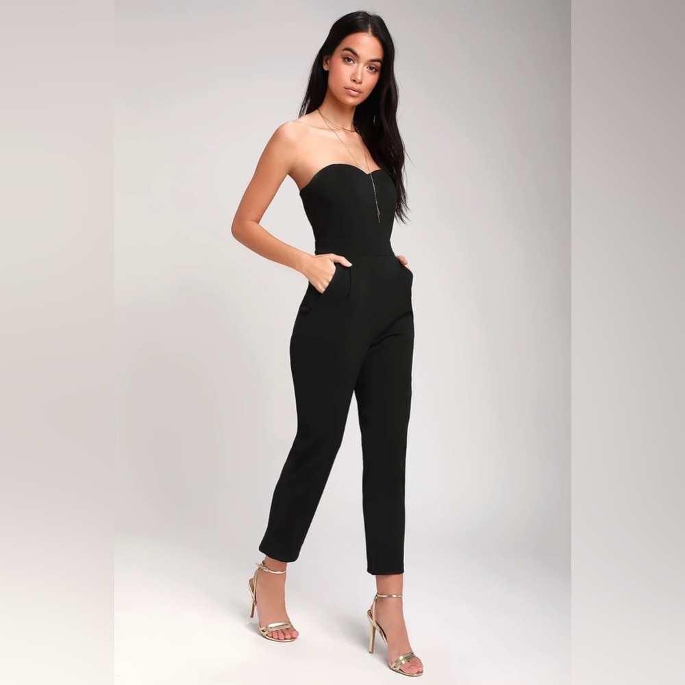 Sleeveless Black Lulu’s Jumpsuit